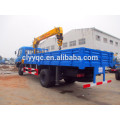 DONGFENG 4X2 Truck mounted crane hydraulic loading crane